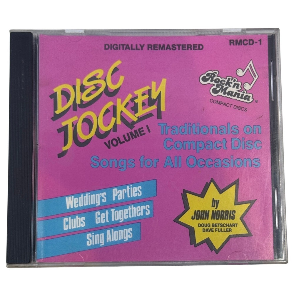 Rock n Mania Disc Jockey Volume I Traditionals CD John Norris RMCD-1 Remastered